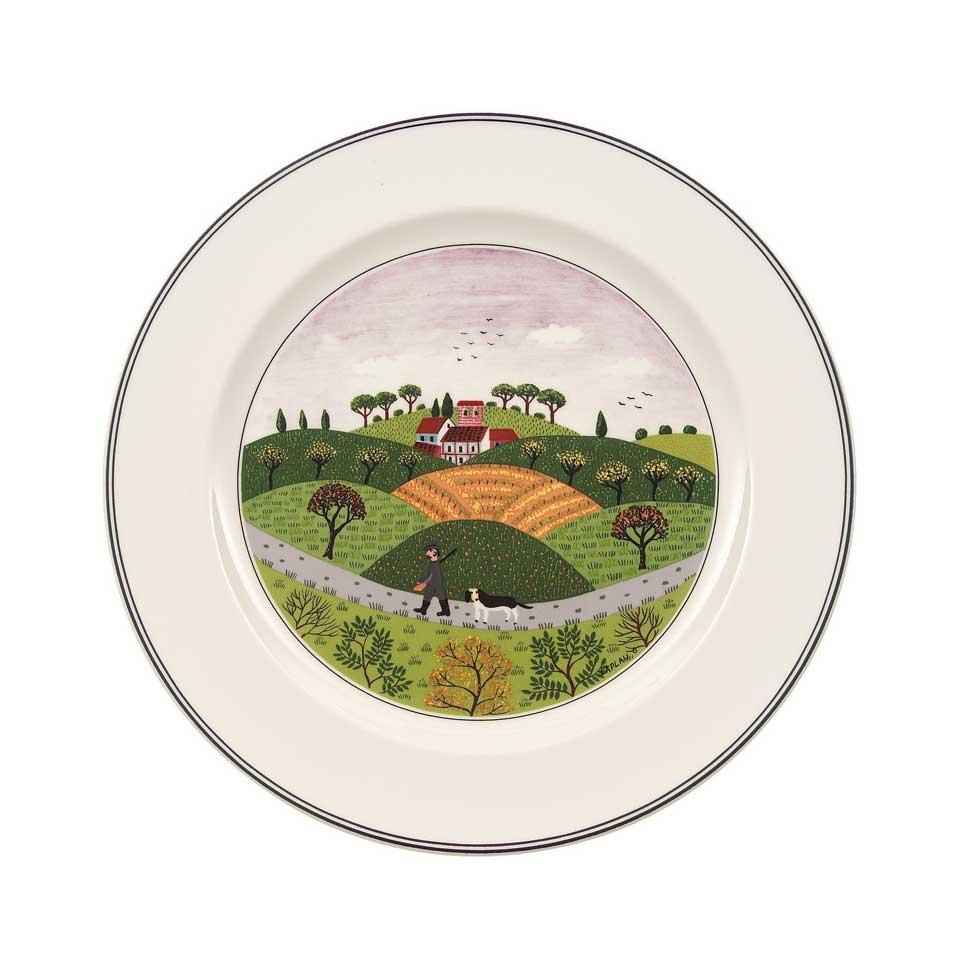 Dinner Plate 6 Hunter & Dog