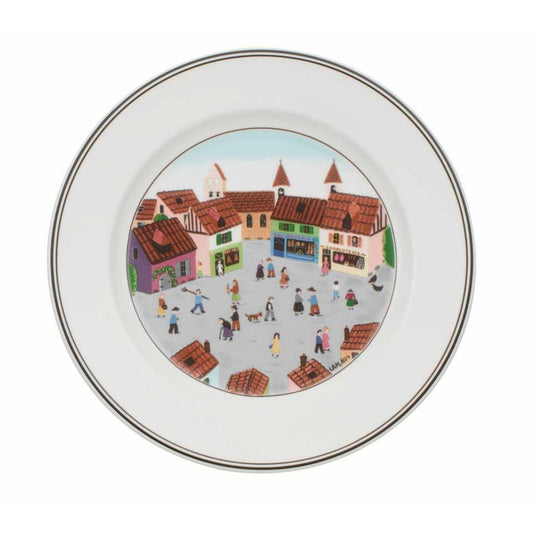 Salad Plate 4 Old Village Square