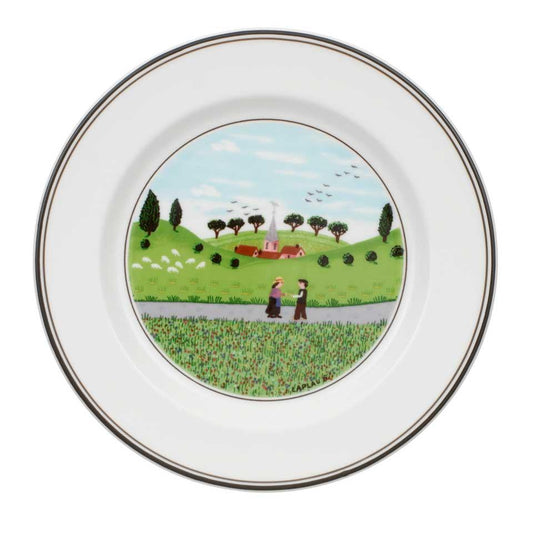 Bread & Butter Plate 6 Boy & Girl