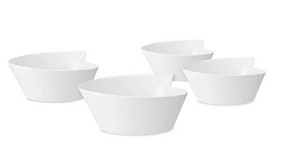 Large Round Rice Bowl Set of 4