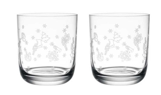 Toy's Delight Stems  Water Glass, Set 2pcs