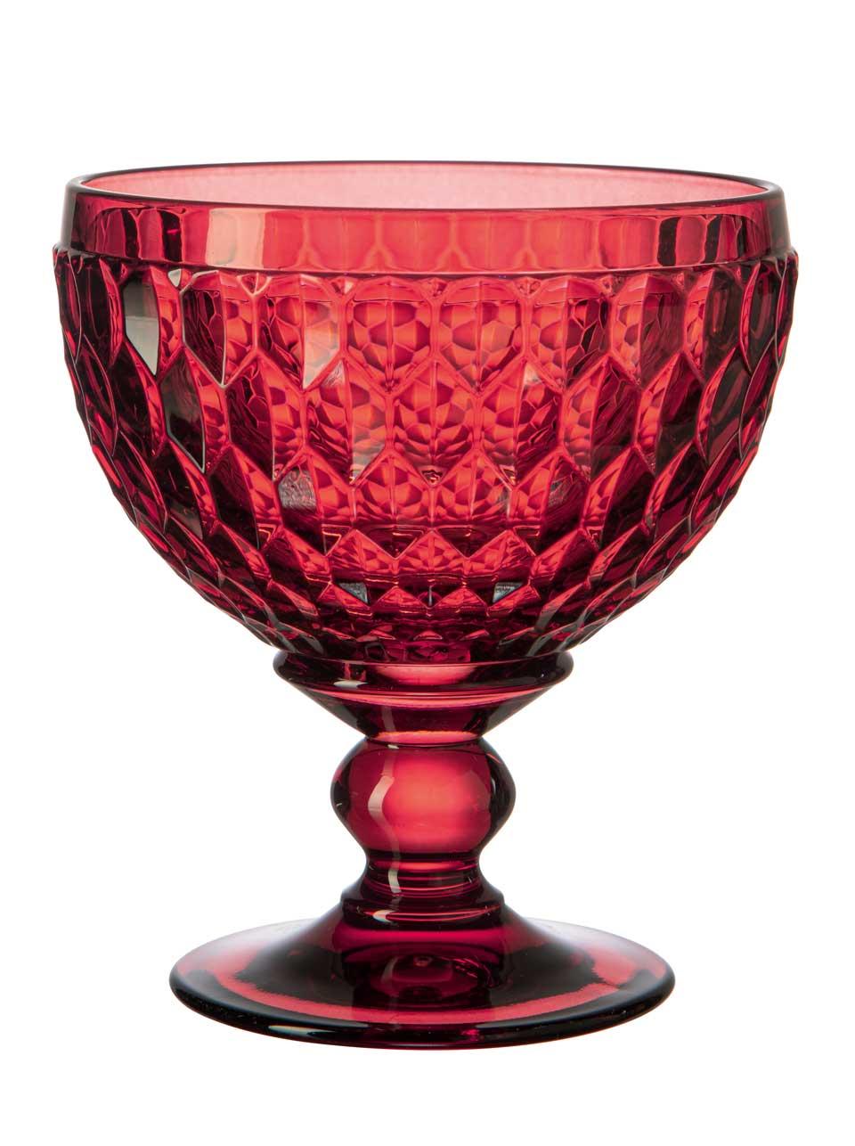 Champagne / Dessert Bowl Red