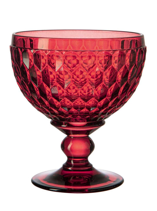 Champagne / Dessert Bowl Red