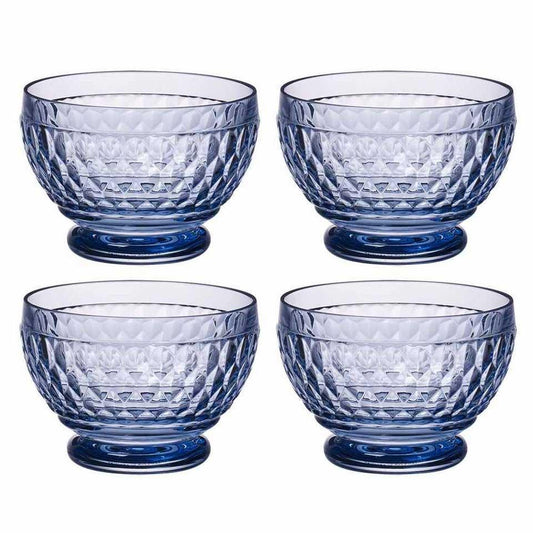 Individual Bowl Set of 4 Blue