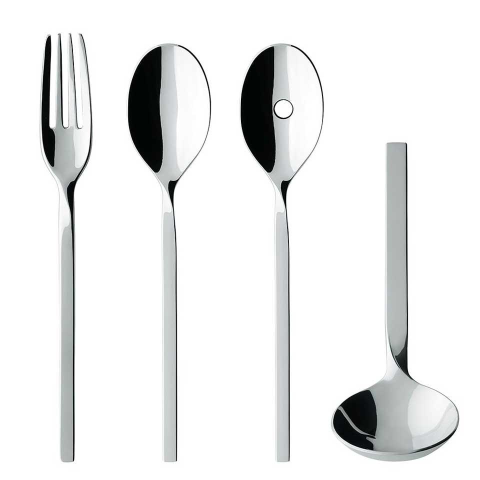 4 Piece Serve Set Flatware