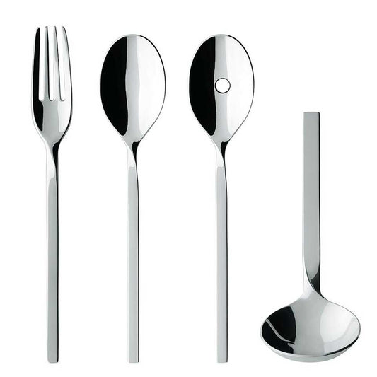 4 Piece Serve Set Flatware