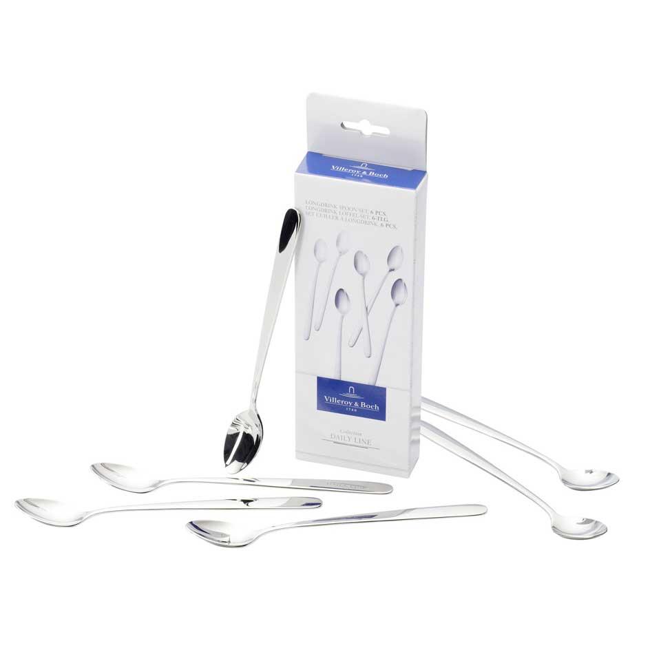 Longdrink Spoon Set of 6 Gift Boxed