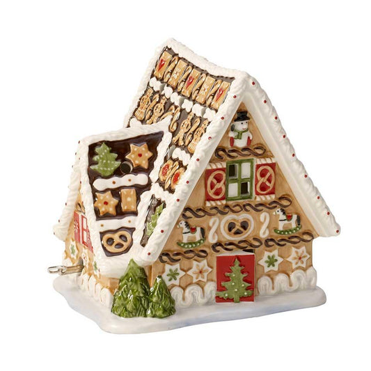 Christmas Toy's  Gingerbread House w/Musical Clock