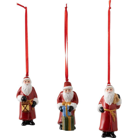 Nostalgic Ornaments Santa Claus, 3pcs