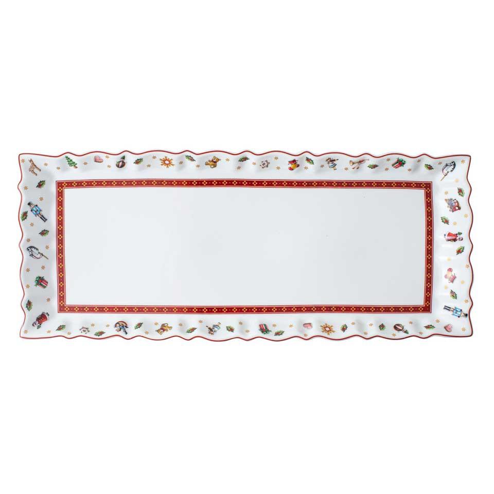 Toy's Delight Cake Plate Rectangular