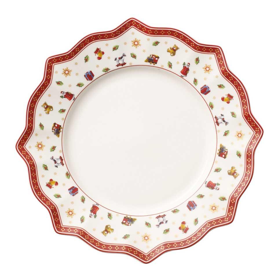 Toy's Delight Dinner Plate - White