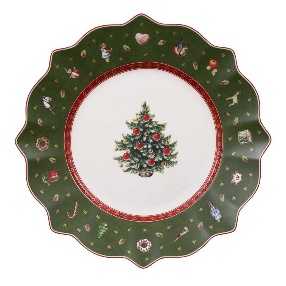 Toy's Delight Salad Plate - Green