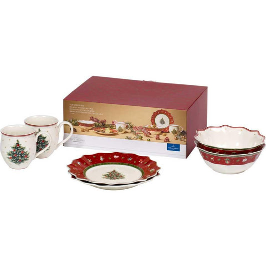 Toy's Delight Breakfast for 2 Red, set 6pcs