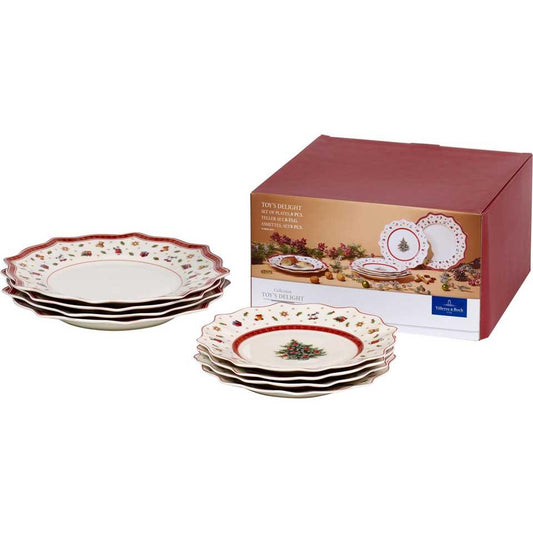 Toy's Delight Set of Plates, 8pcs.