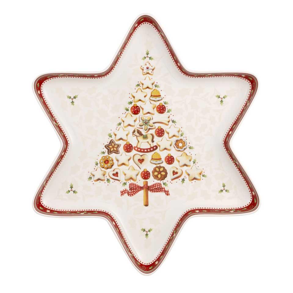Winter Bakery Delight Star Bowl Large