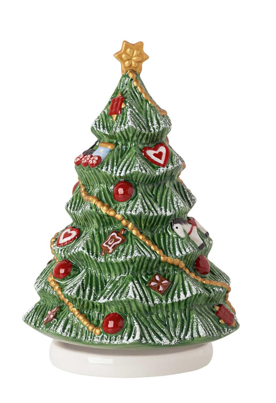Nostalgic Melody Christmas tree, turning