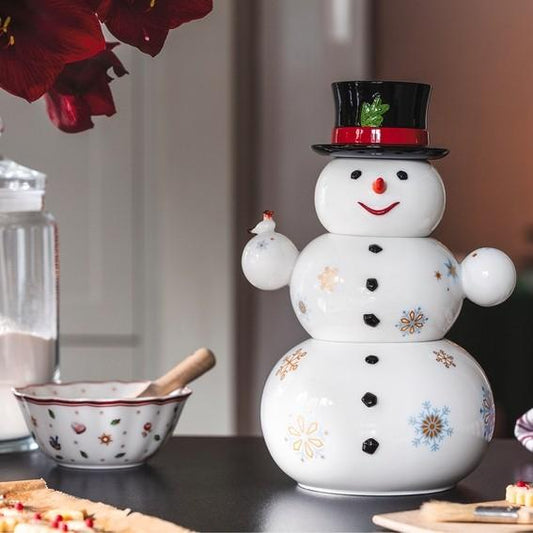 Snowman Jar