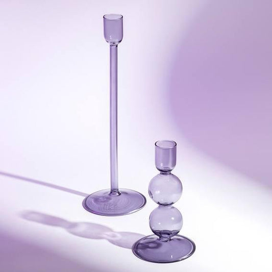 Candleholder : Bubble Lavender Smal