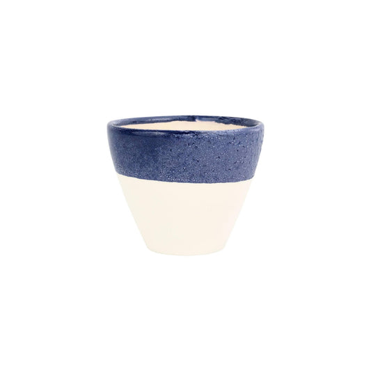 Cobalt Reactive Small Cachepot