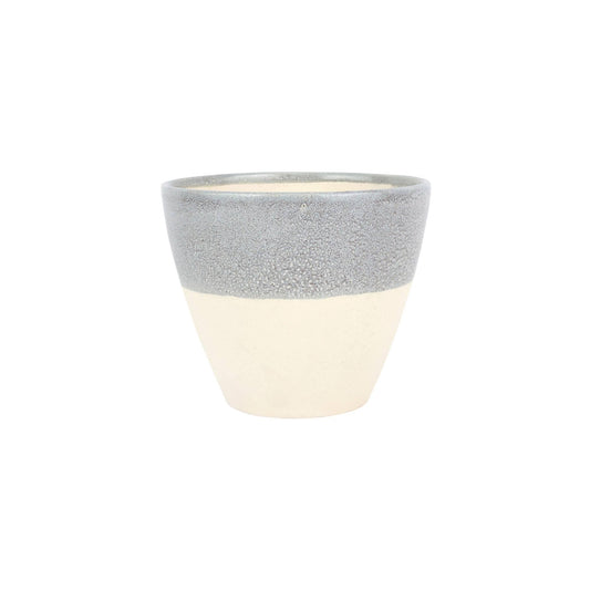 Light Gray Reactive Medium Cachepot
