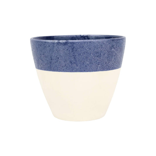 Cobalt Reactive Large Cachepot