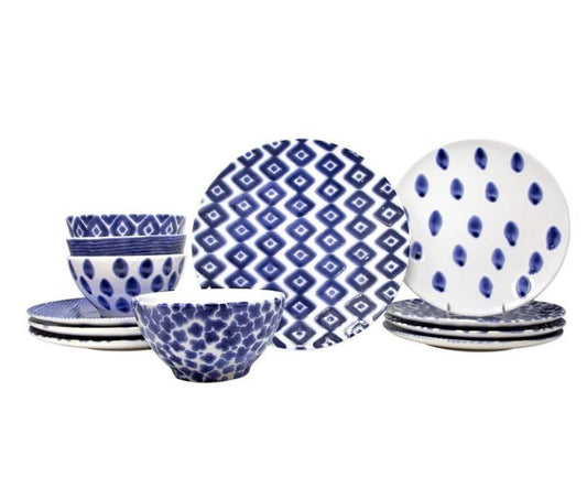 Assorted 12-Piece Place Setting