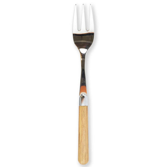 Oak Serving Fork