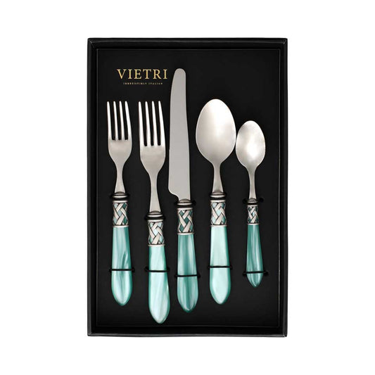 Antique Aqua Five-Piece Place Setting Ã¢ÂÂ Set of 4