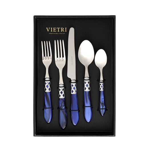 Brilliant Blue Five-Piece Place Setting Ã¢ÂÂ Set of 4