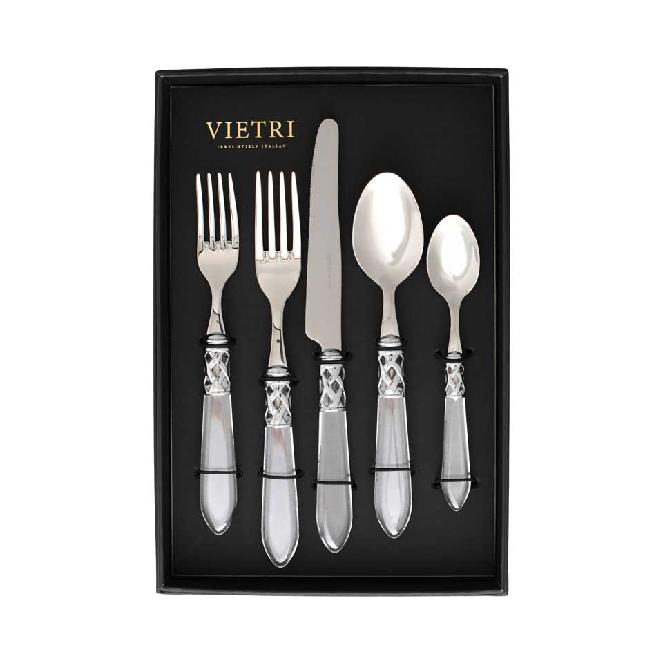 Brilliant Clear Five-Piece Place Setting Ã¢ÂÂ Set of 4