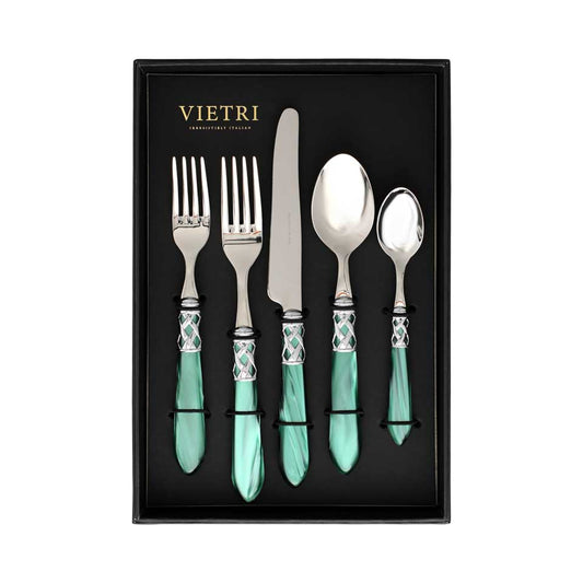 Brilliant Green Five-Piece Place Setting Ã¢ÂÂ Set of 4