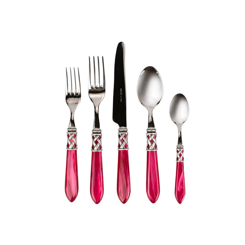 Antique Raspberry Five-Piece Place Setting