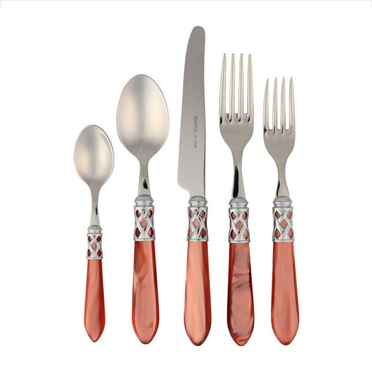 Brilliant Rust Five-Piece Place Setting