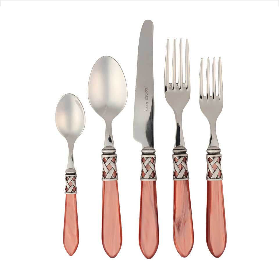 Antique Rust Five-Piece Place Setting
