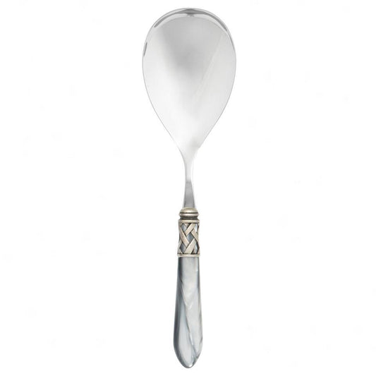 Antique Light Gray Serving Spoon