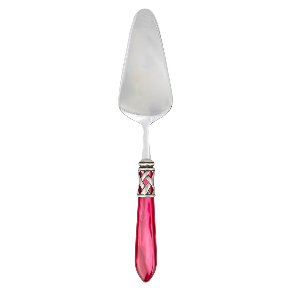 Antique Raspberry Pastry Server