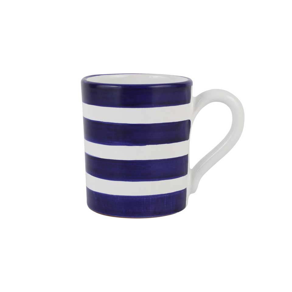 Cobalt Stripe Mug
