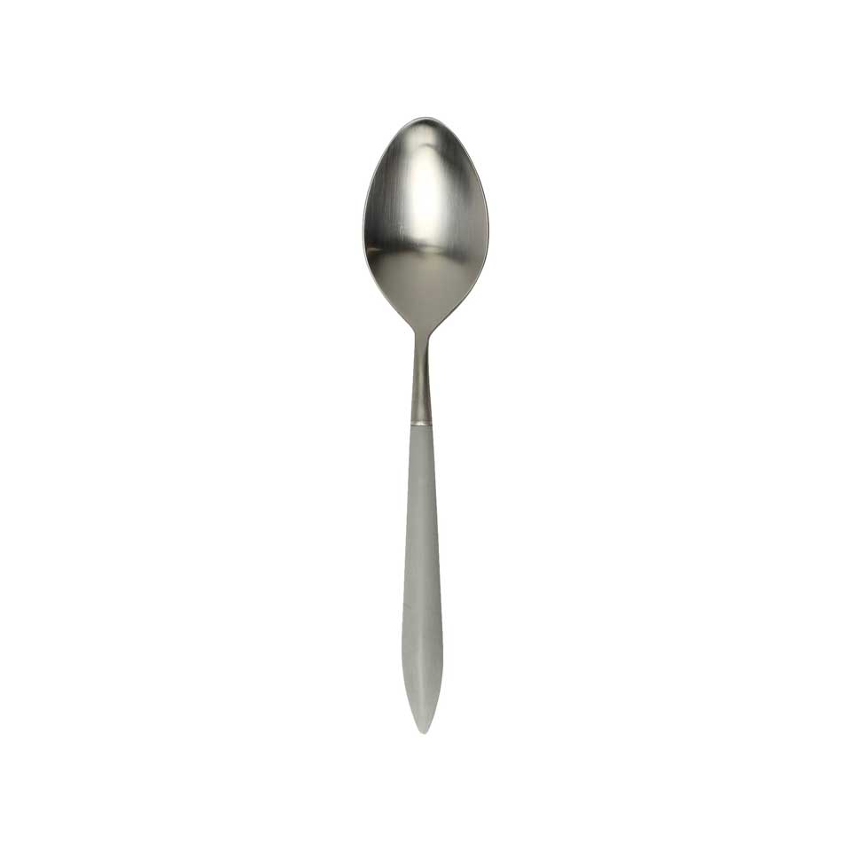Argento & Light Gray Serving Spoon