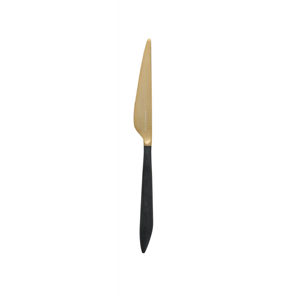 Oro & Black Place Knife