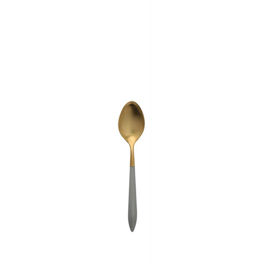 Oro & Light Gray Teaspoon