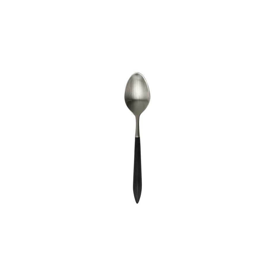 Argento & Black Demitasse Spoon