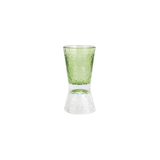 Mint Green Liquor Glass