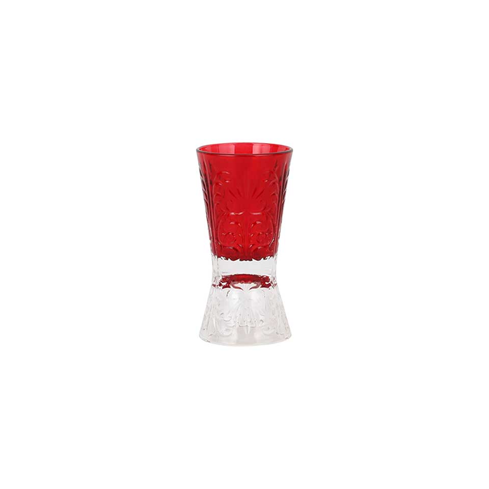 Ruby Liquor Glass