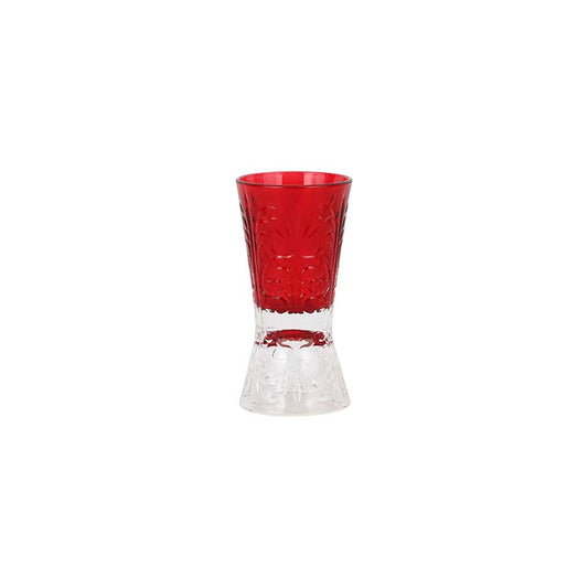 Ruby Liquor Glass