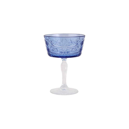 Cobalt Coupe Champagne Glass