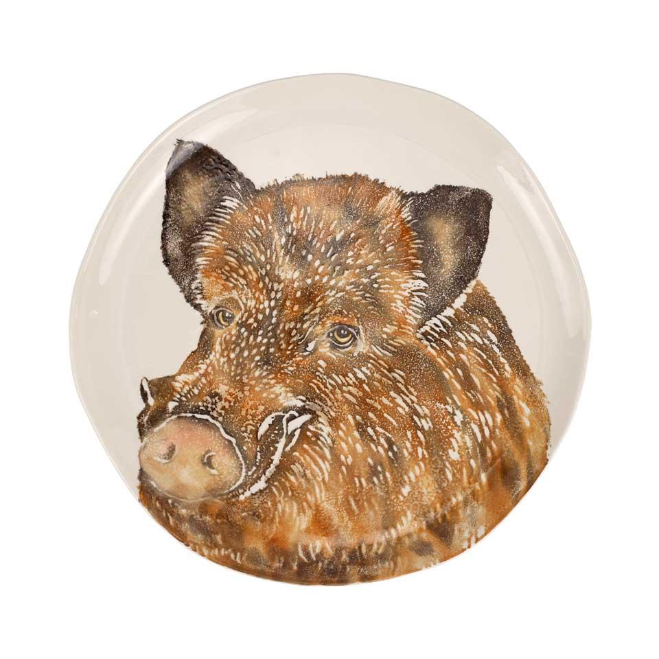 Wild Boar Large Round Platter