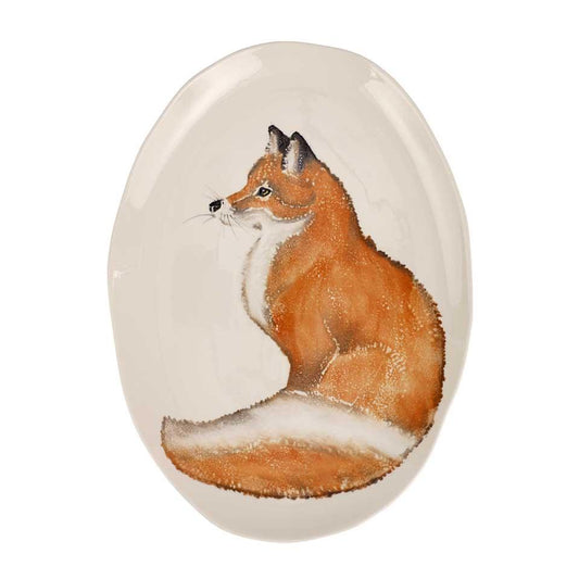 Fox Medium Oval Platter