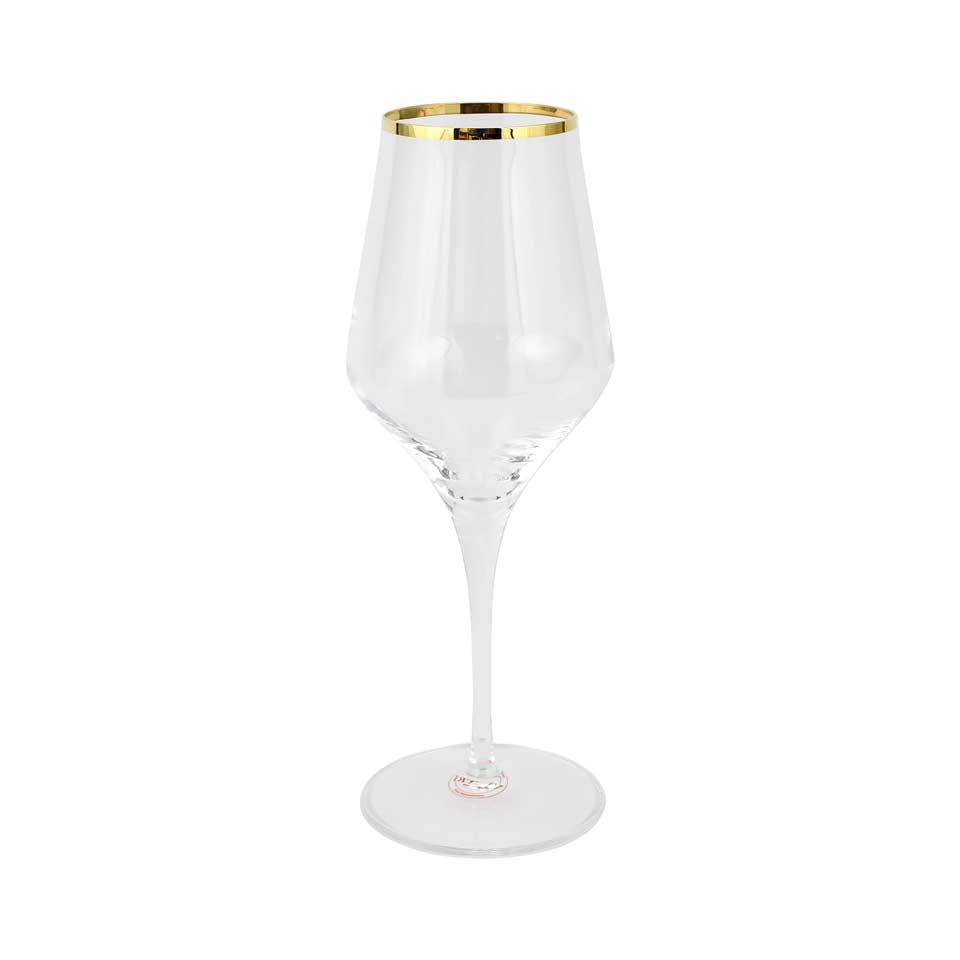 Gold Water Glass