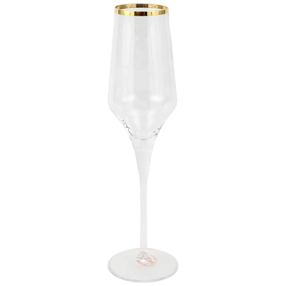 Gold Champagne Glass