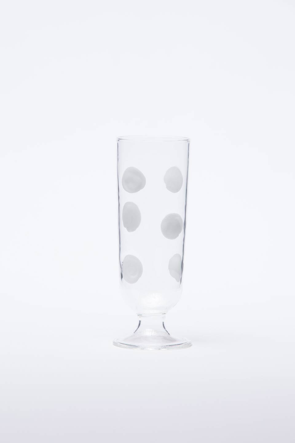 White Champagne Glass